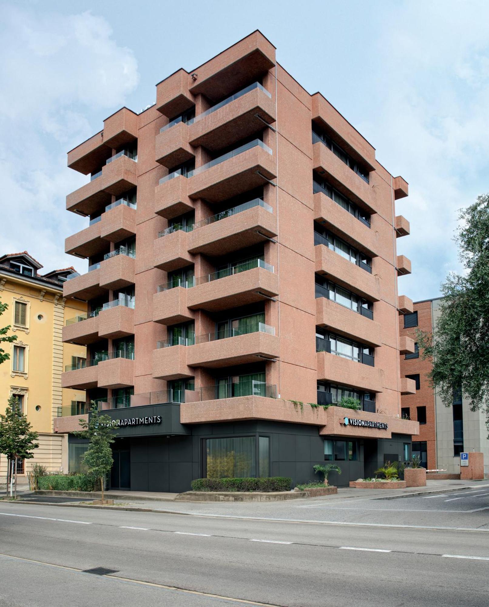 Visionapartments Lugano - Contactless Check-In Esterno foto